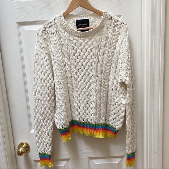 NWT Le superbe silver lining sinbad sweater - Picture 4 of 16